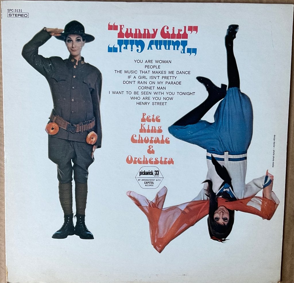 Funny Girl, Vinyl, Pete King Chorale and Orchestra, Cd's en Dvd's, Vinyl | Jazz en Blues, LP, Gebruikt, Ophalen of Verzenden, 12 inch