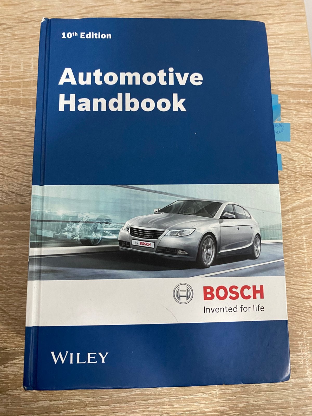 Automotive Handbook 10th Edition, Boeken, Ophalen of Verzenden, Zo goed als nieuw, Autotechniek