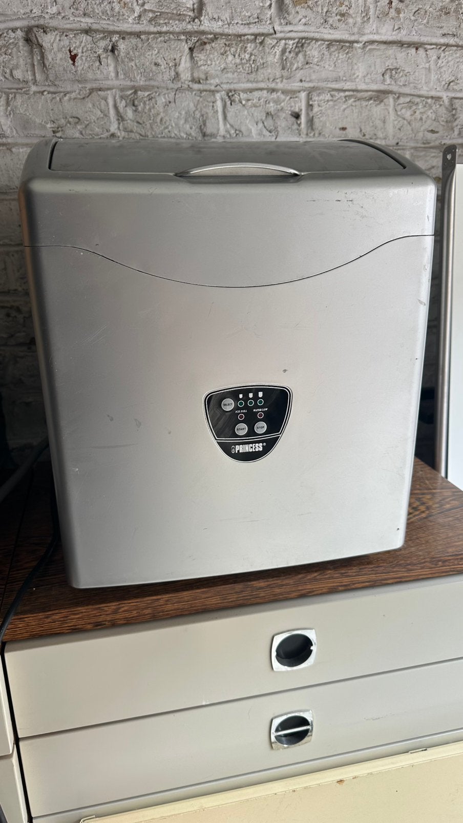 Ijs blokjes machine princess silver ice cube maker, Elektronische apparatuur, Vriezers en Diepvrieskisten, Ophalen, Gebruikt