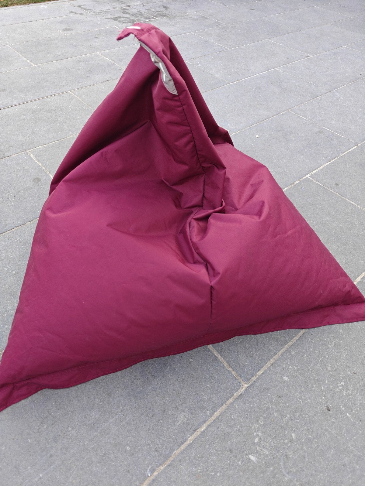 Zitzak Bordeaux try angle, Maison & Meubles, Sièges-poires, Enlèvement, Comme neuf, Pouf