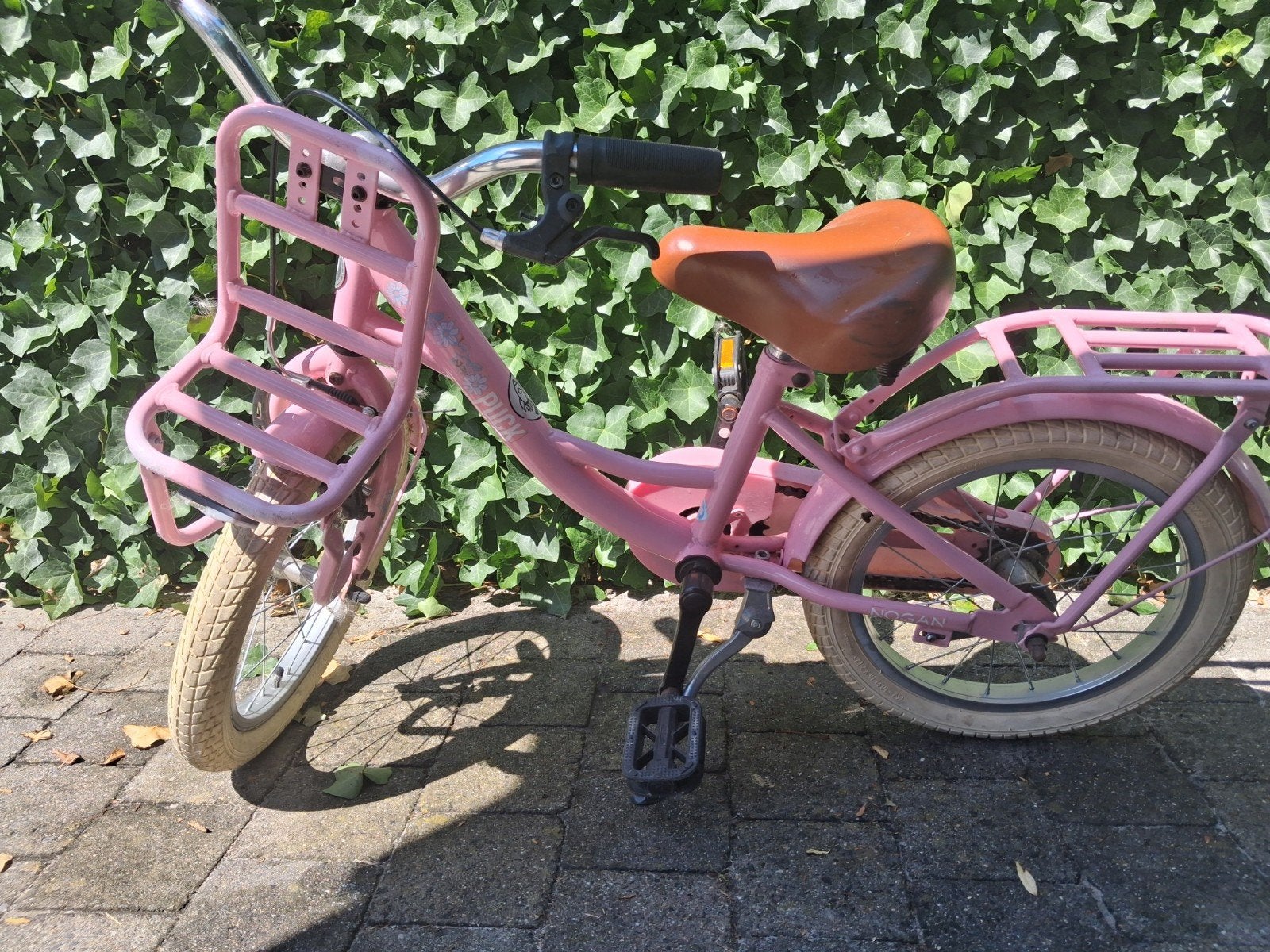 kinderfiets meisje 18 inch, Fietsen en Brommers, Ophalen, 18 inch