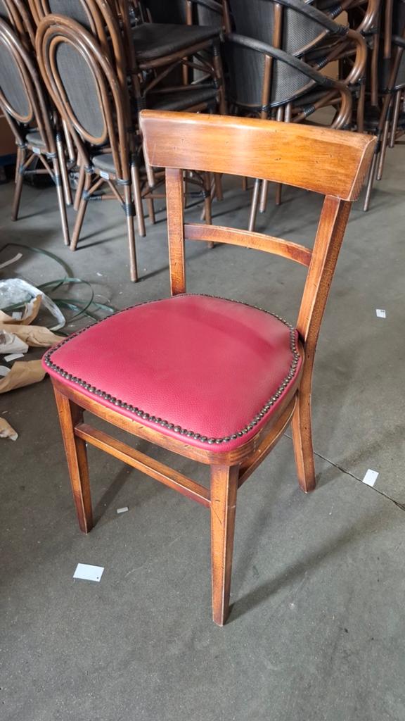 18 thonet cafe bistro stoelen HUTTEN antiek finish hout set, Ophalen of Verzenden