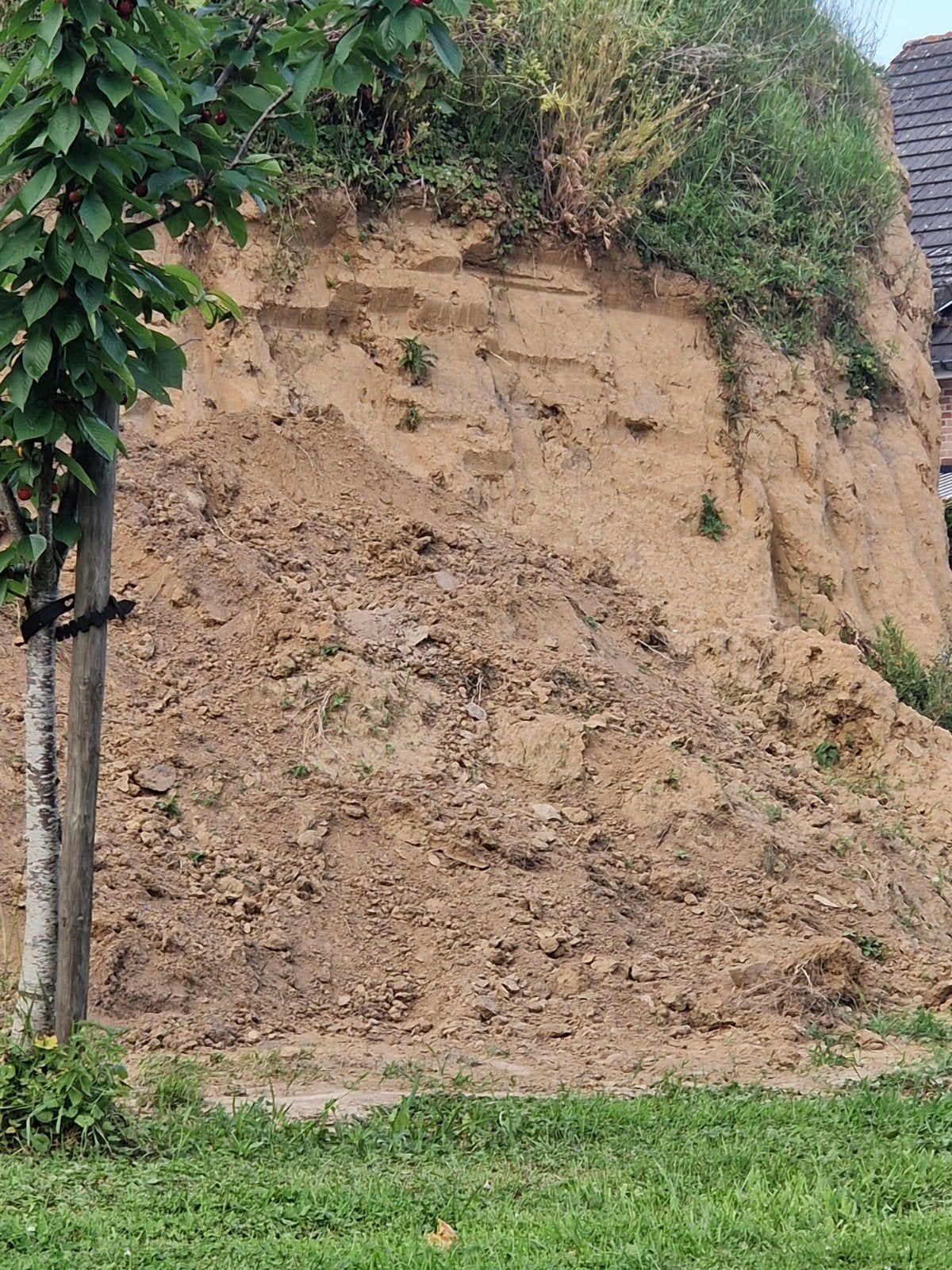 Vulgrond, Ophalen