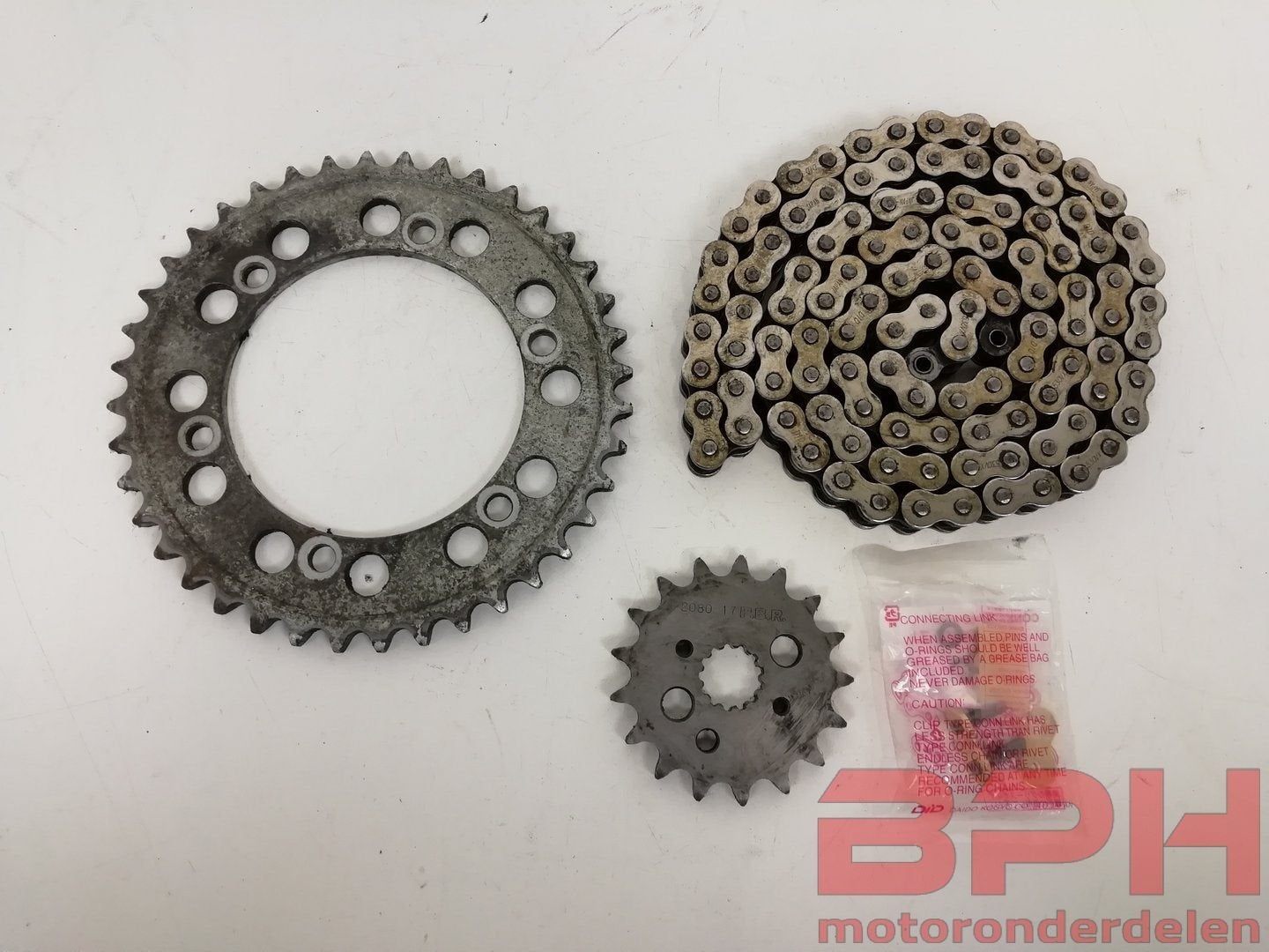 Kettingset Suzuki GSX1300R Hayabusa 1999 - 2007 GSX 1300 GSX, Motoren, Gebruikt, -, -, Ophalen of Verzenden