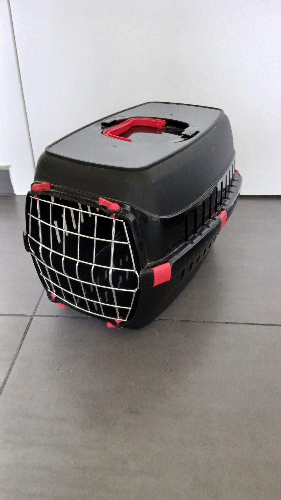 huisdier transportbak, Ophalen, Gebruikt