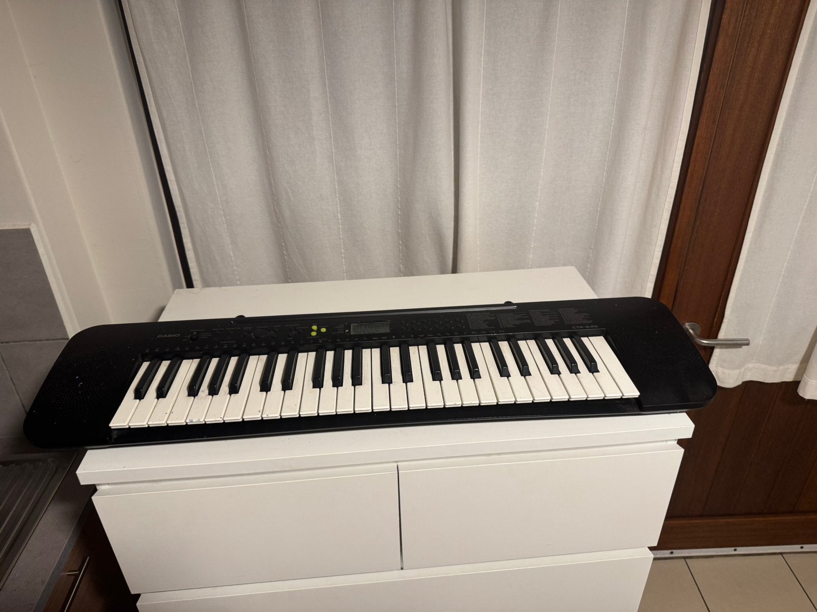 Casio elektronisch keyboard, Muziek en Instrumenten, Keyboards, Ophalen, Zo goed als nieuw, Casio