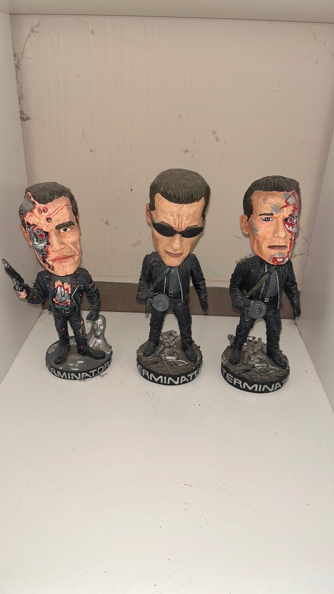 5 filmpoppen van Terminator, Verzamelen, Ophalen, Zo goed als nieuw, Film, Actiefiguur of Pop