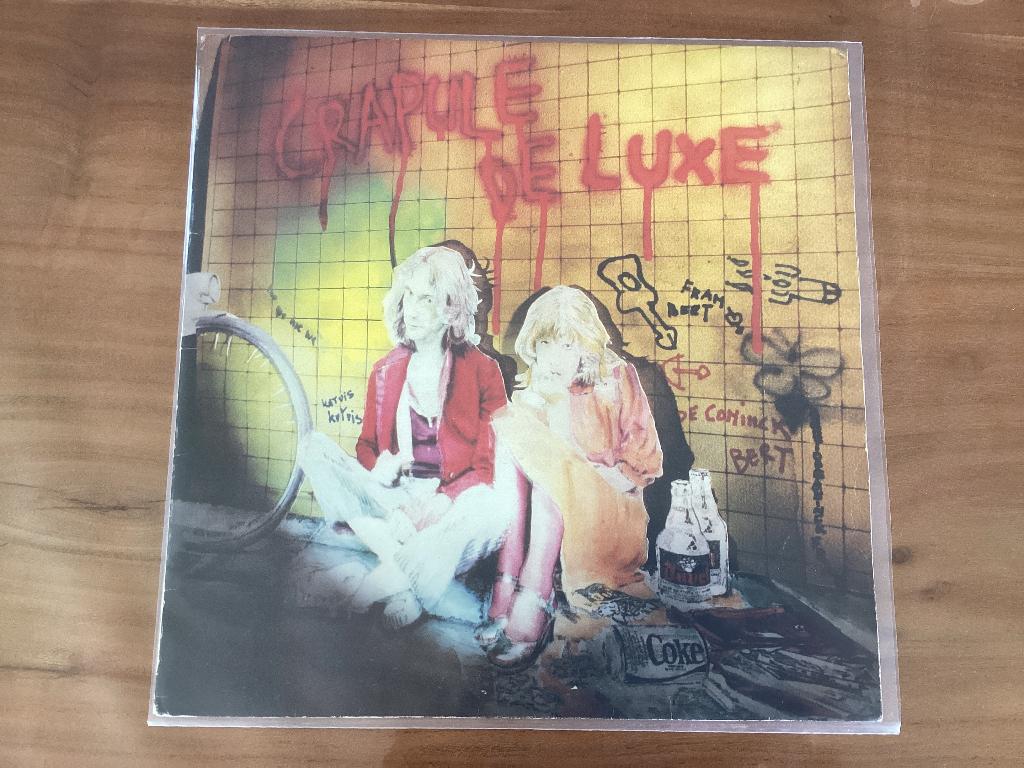 Bert De Coninck & Fran – Crapule De Luxe vinyl lp 1979, Ophalen of Verzenden, Gebruikt