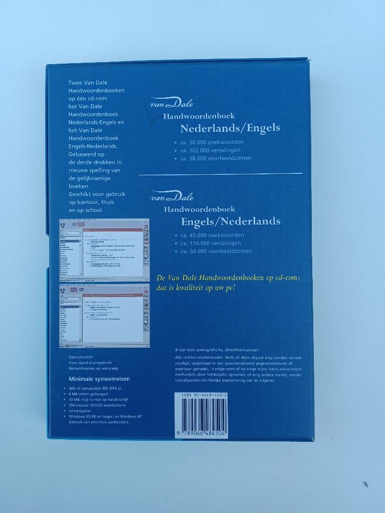 Van Dale Handwoordenboek Nederlands-Engels, Boeken, Woordenboeken, Ophalen, Van Dale, Engels