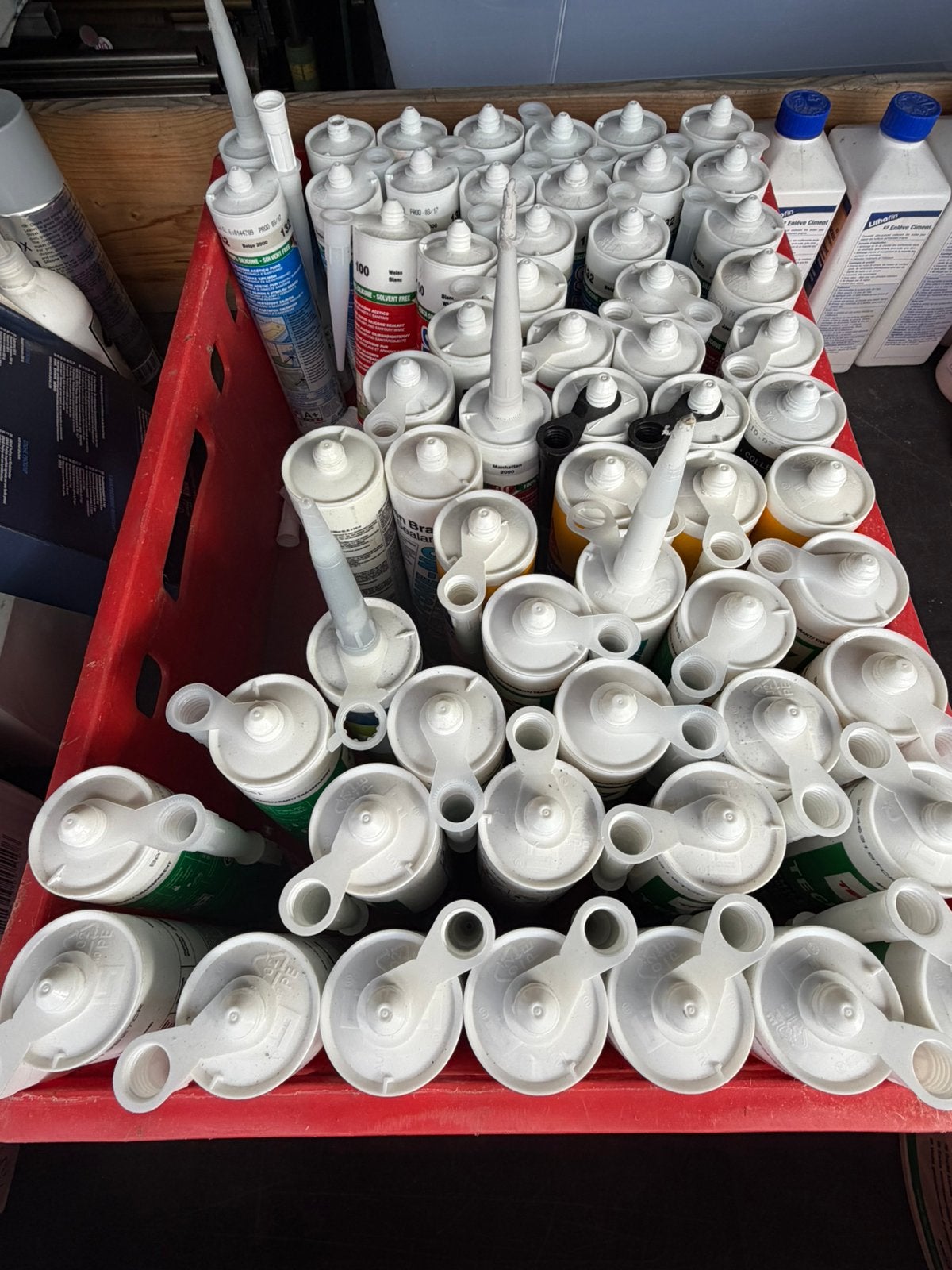 Silicone, Ophalen, Nieuw
