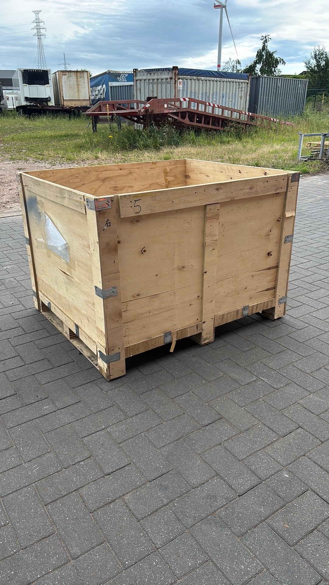 Houten bakken 122 L / 103B / 75H, Enlèvement, Comme neuf