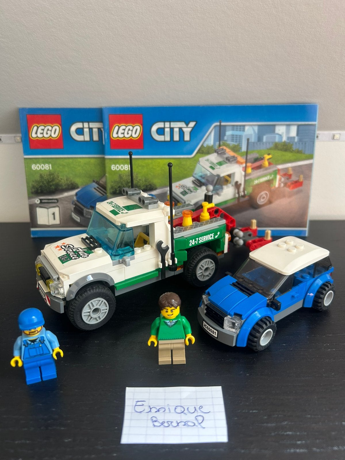 LEGO set 60081 Pick-up sleepwagen, Lego, Ophalen of Verzenden, Compleet, Complete set