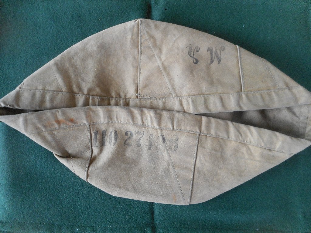 bassin toile Chasseurs Ardennais Armée Belge Matricule ABBL, Collections, Envoi
