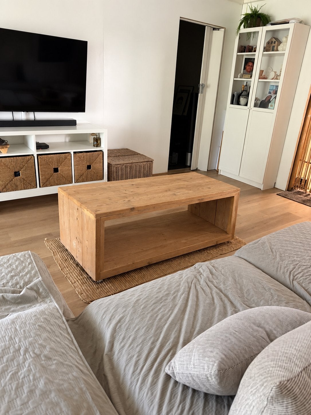 Salontafel steigerhout, Enlèvement