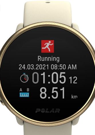polar ignite 2, Ophalen, Geel, Zo goed als nieuw, Waterdicht