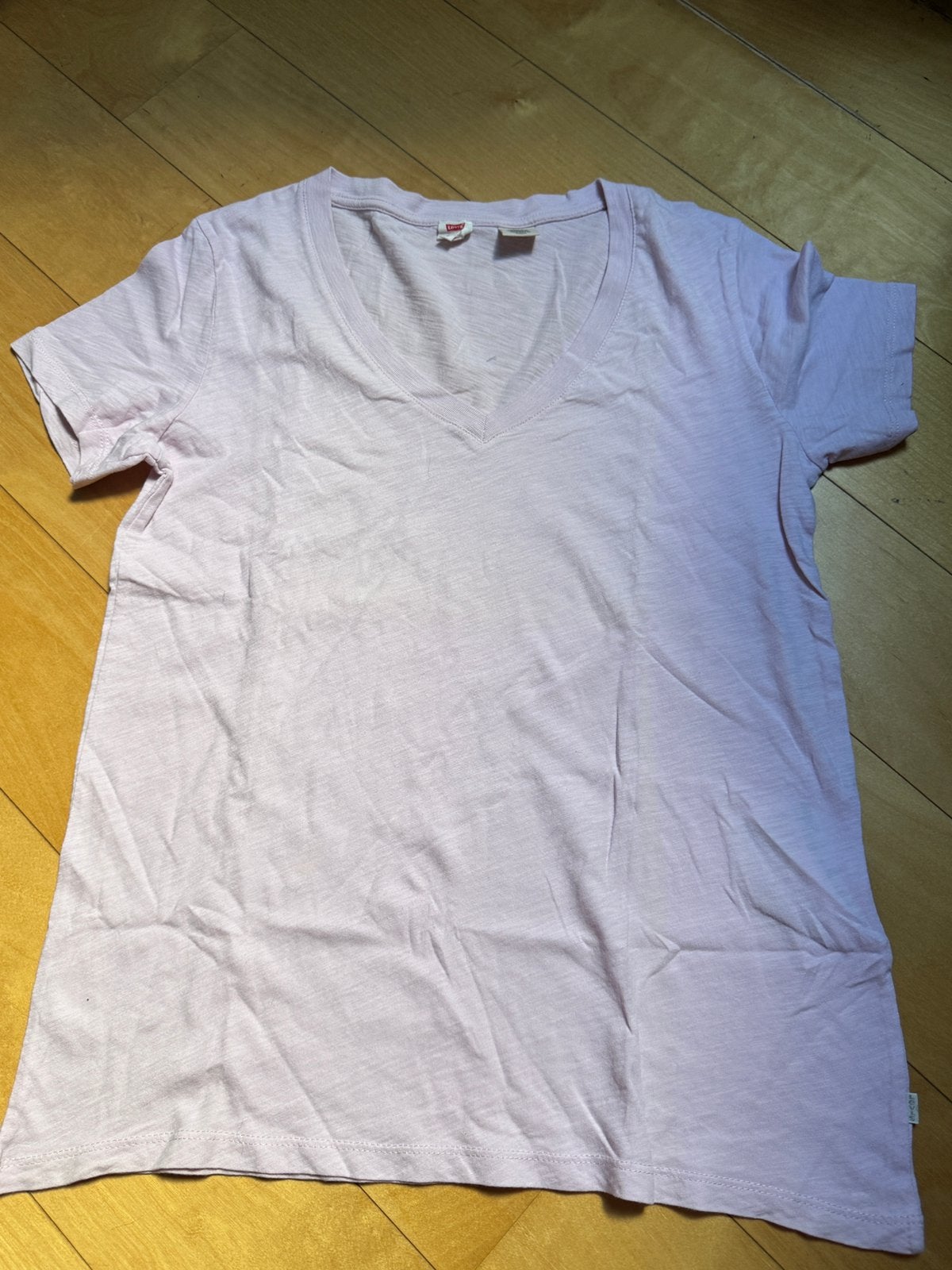 Roze T-shirt Levis, Verzenden, Zo goed als nieuw, Korte mouw, Roze