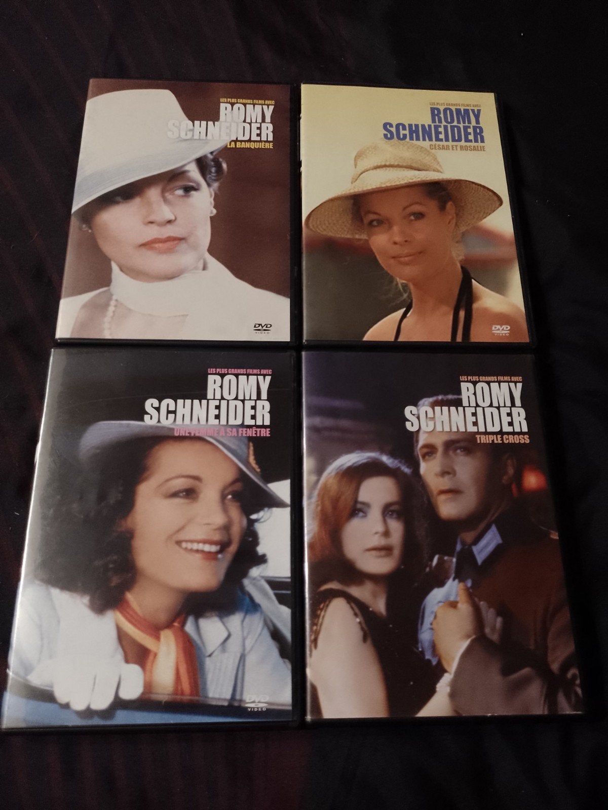 A vendre 4 dvd de la collection Romy Schneider, CD & DVD, Enlèvement ou Envoi, Autres genres, Comprend un boîtier, Français