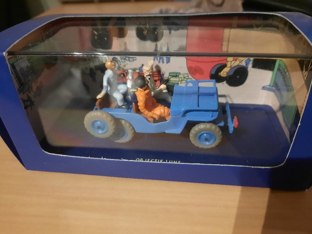 Kuifje - De Jeep (uit raket naar de maan), Boeken, Ophalen, Nieuw, Hergé