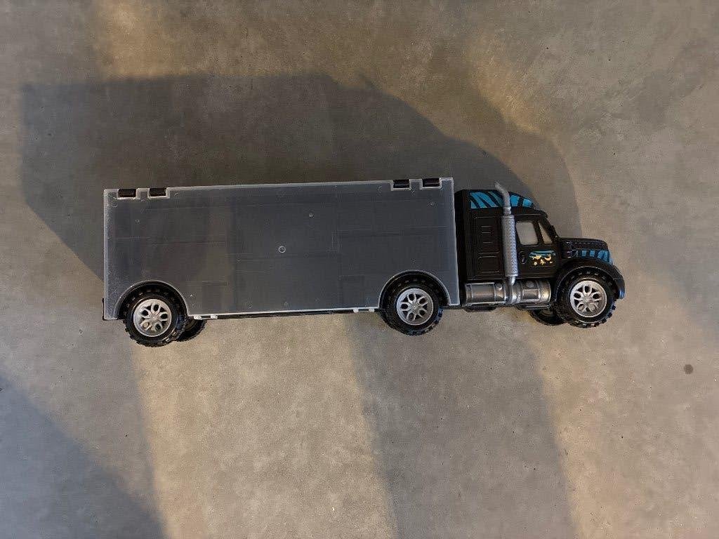 Opbergtruck voor opbergauto’s, Ophalen, Gebruikt