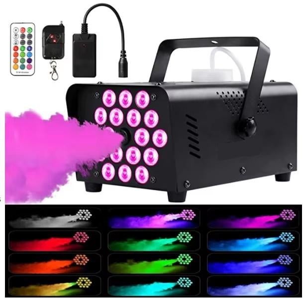 Nieuwe First Class 1000W Rookmachine met 18 x 5 W RGBWAUV, Ophalen of Verzenden, Nieuw, Rookmachine, Geluidgestuurd