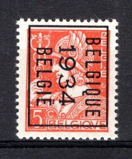 PRE278B MNH** 1934 - BELGIQUE 1934 BELGIE, Postzegels en Munten, Verzenden, Postfris, Postfris