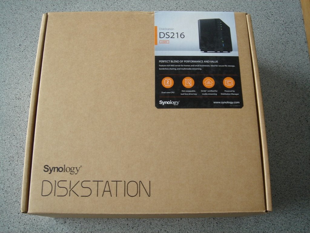 NAS SYNOLOGY DS216 4 TB, Enlèvement, Utilisé