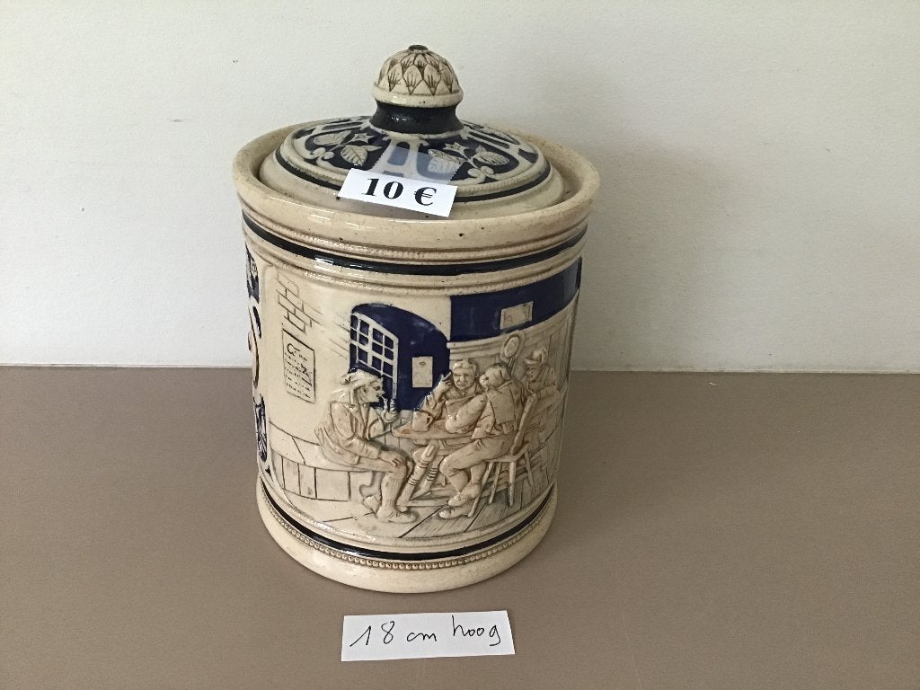 speciale opbergpot aan 10 euro en vele andere, Antiek en Kunst, Curiosa en Brocante, Ophalen of Verzenden