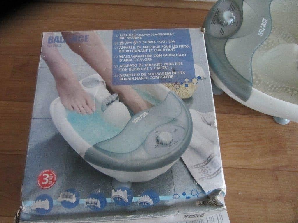 Masseur de pieds Balance dans  boîte + manuel d'utilisation, Enlèvement ou Envoi, Appareil