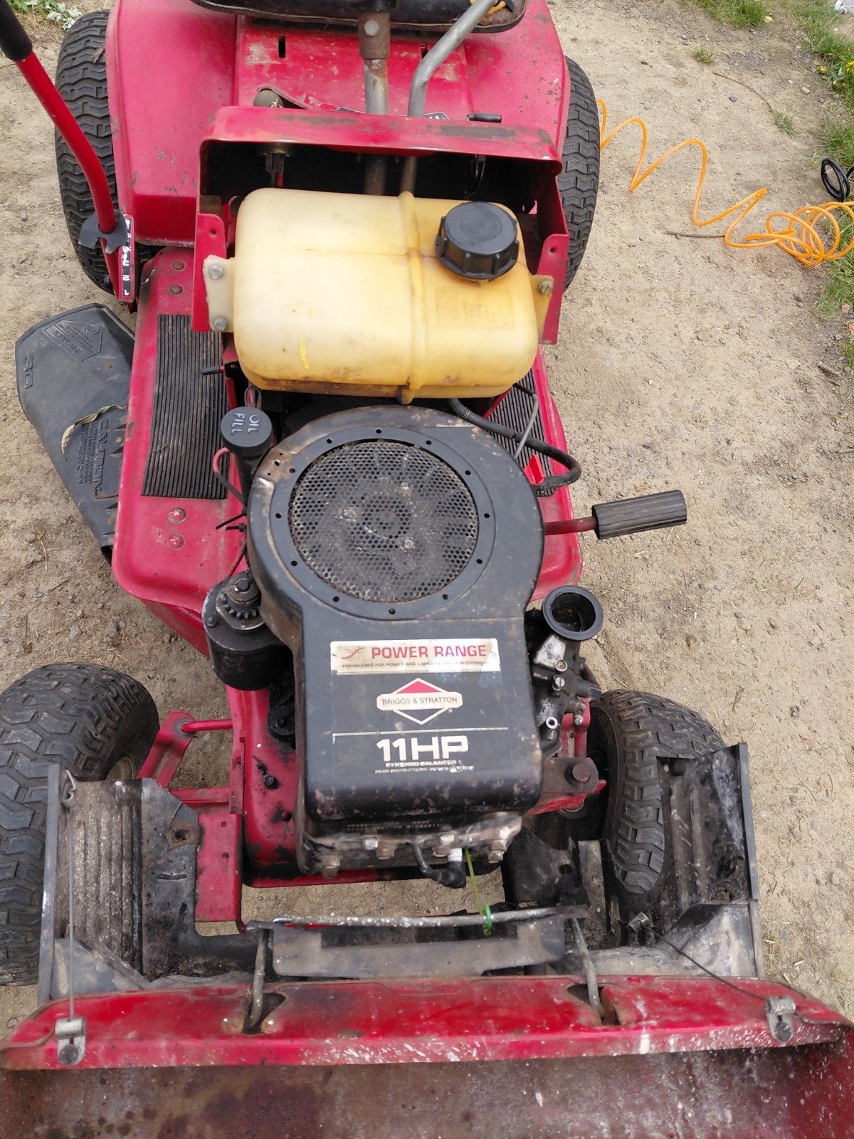tracteur tondeuse tromeca a vendre, Jardin & Terrasse, Tondeuses autoportées, Enlèvement ou Envoi