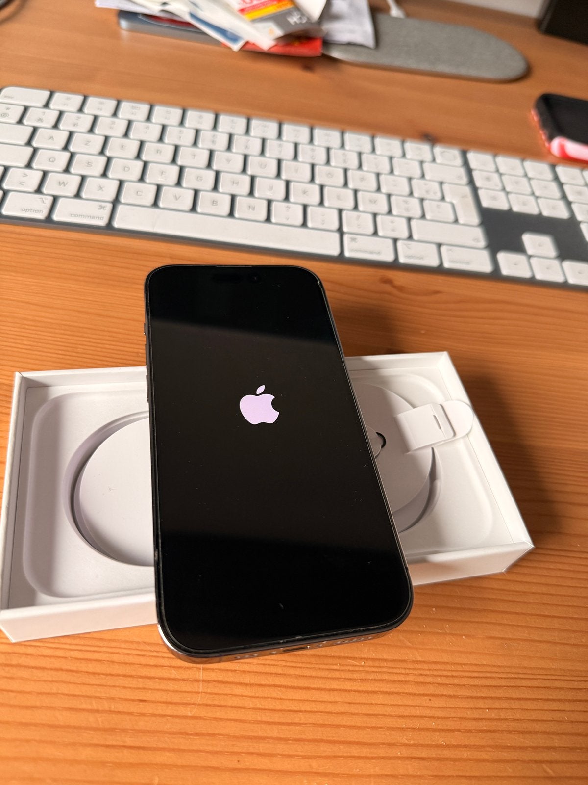 Iphone 14 pro 256gb paars, Ophalen, Zo goed als nieuw, Paars, IPhone 14 Pro
