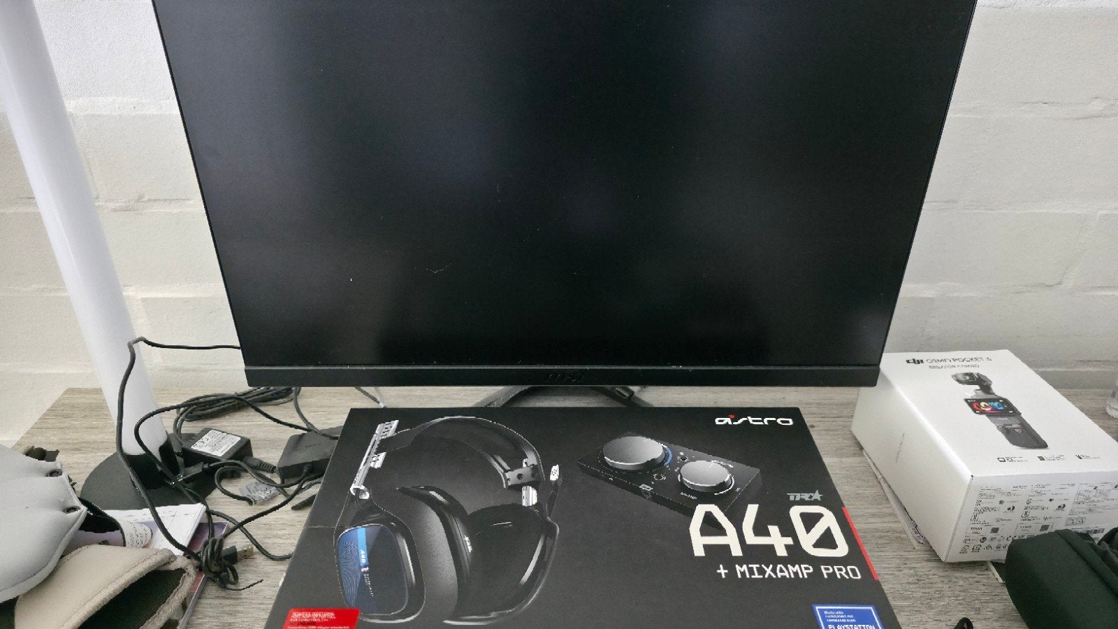 MSI gaming scherm A40 astro mix amp headset, Ophalen, Over-ear, Astro, Bedraad