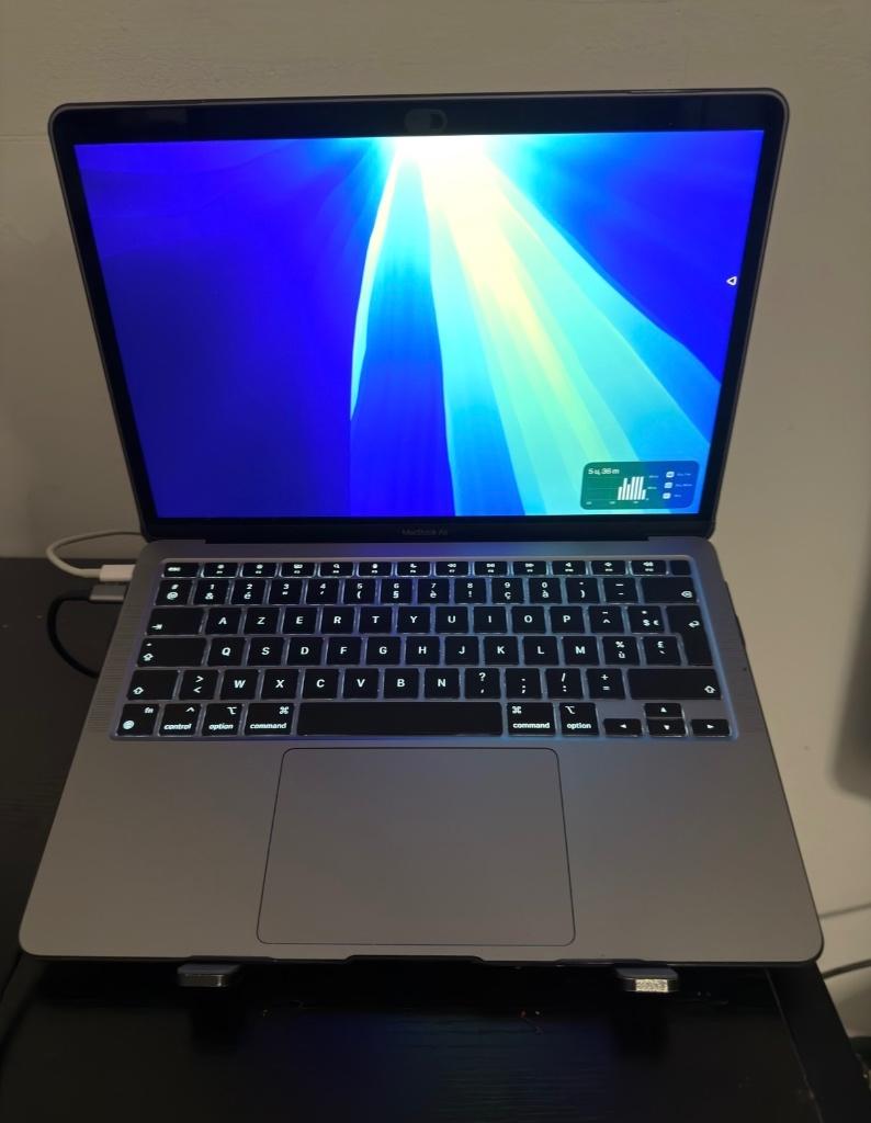 Macbook Air M1 2020, 256 GB, Enlèvement ou Envoi, Comme neuf, 3 à 4 Ghz