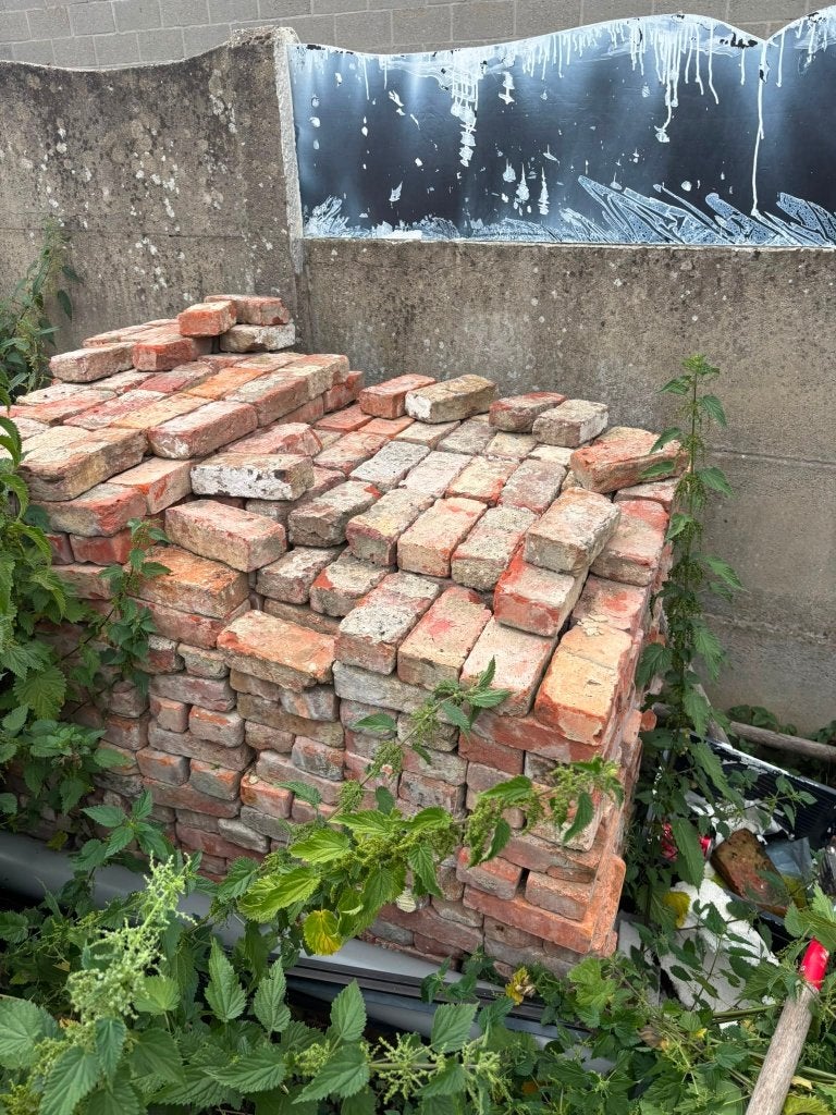 bakstenen, Bricolage & Construction, Briques, Enlèvement, Utilisé, Briques
