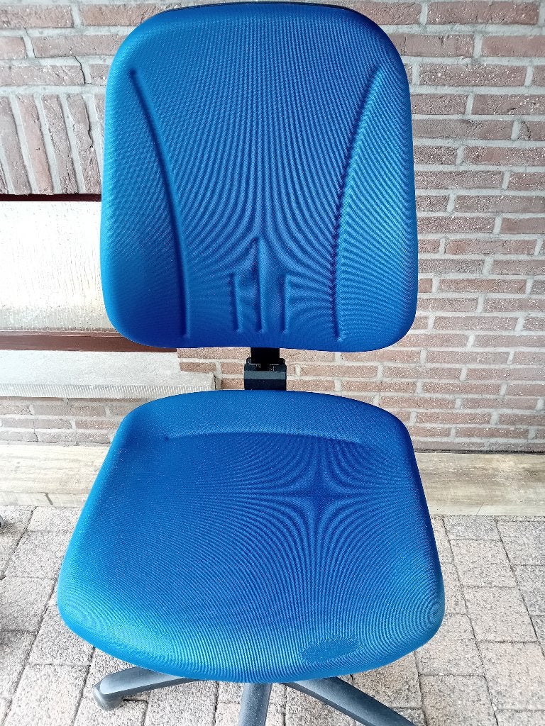 Ergonomische bureaustoel, Maison & Meubles, Enlèvement, Utilisé, Bleu, Chaise de bureau