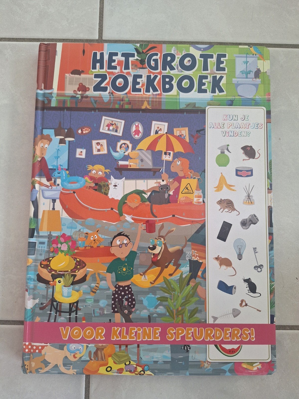 Het grote zoekboek voor kleine speurders, Ophalen of Verzenden, Gelezen