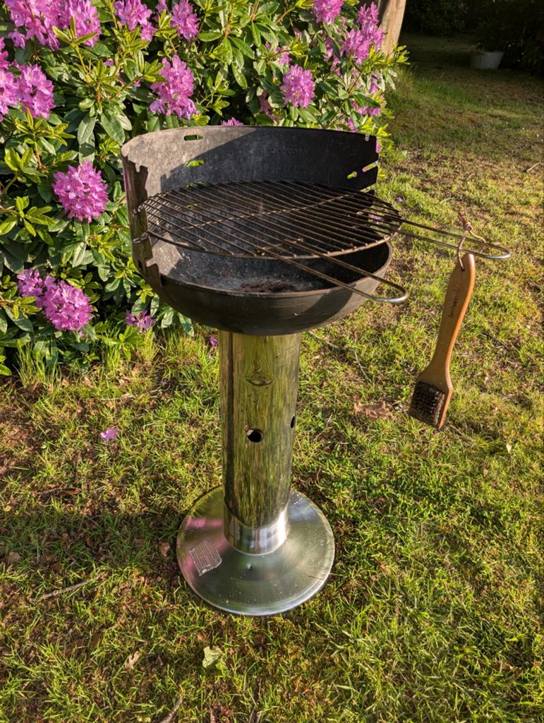 Barbecook Bbq met gietijzeren schaal, Tuin en Terras, Ophalen