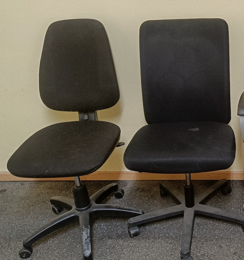 2 Bureaustoelen, Huis en Inrichting, Bureaustoelen, Ophalen, Gebruikt