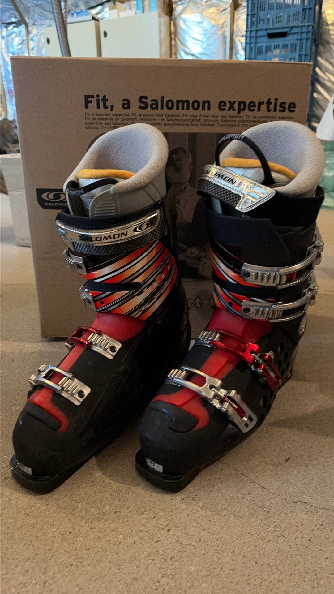 Chaussures de ski Salomon, Enlèvement, Comme neuf, Salomon