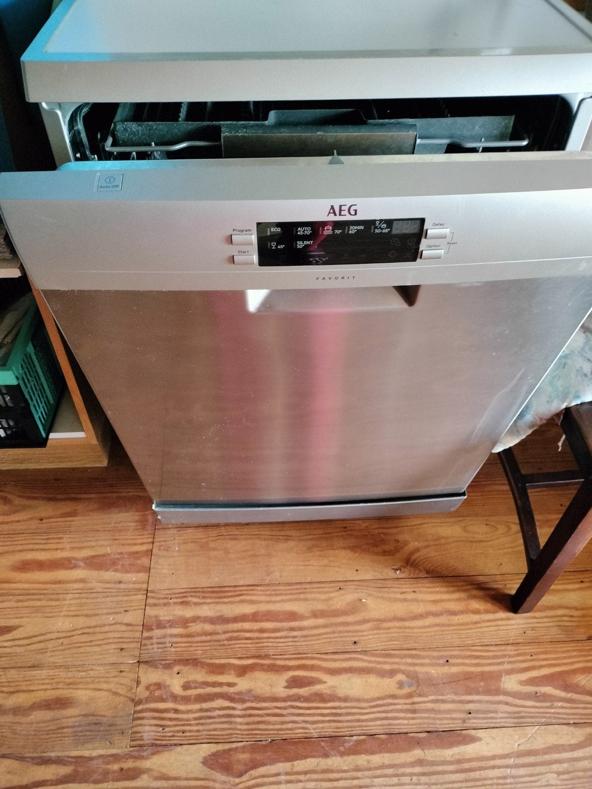 Vaatwasmachine, Ophalen