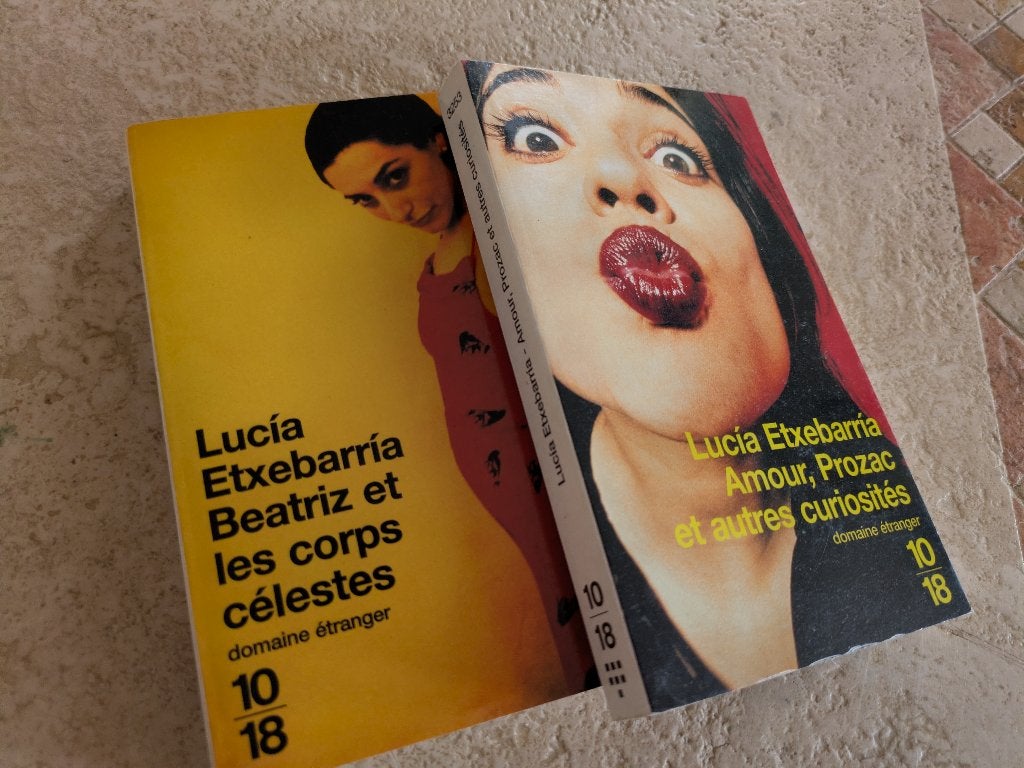2 romans (Poche) de Lucía Etxebarría pour 1,5€., Boeken, Romans, Gelezen, Europa overig, Verzenden, Lucía Etxebarría.