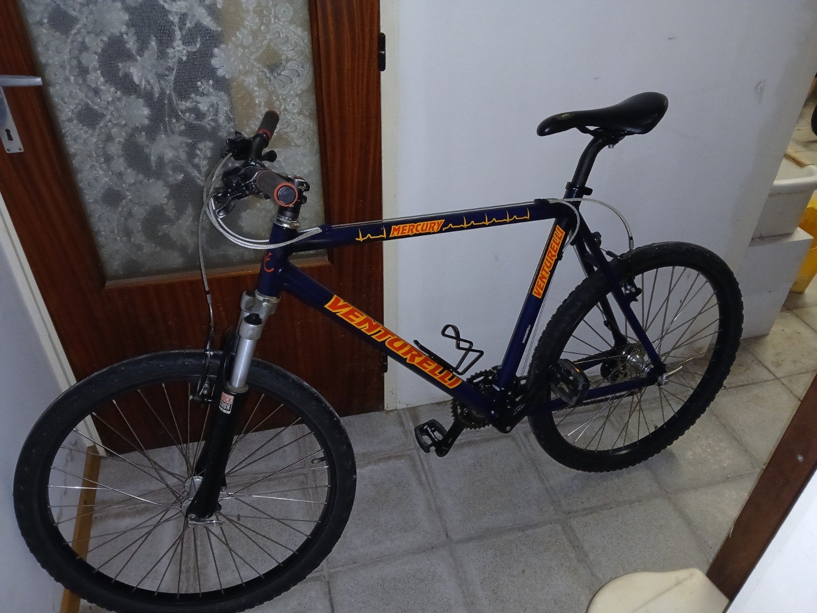 Tip top retro mtb cruiser...3x7 maat grote M, Ophalen
