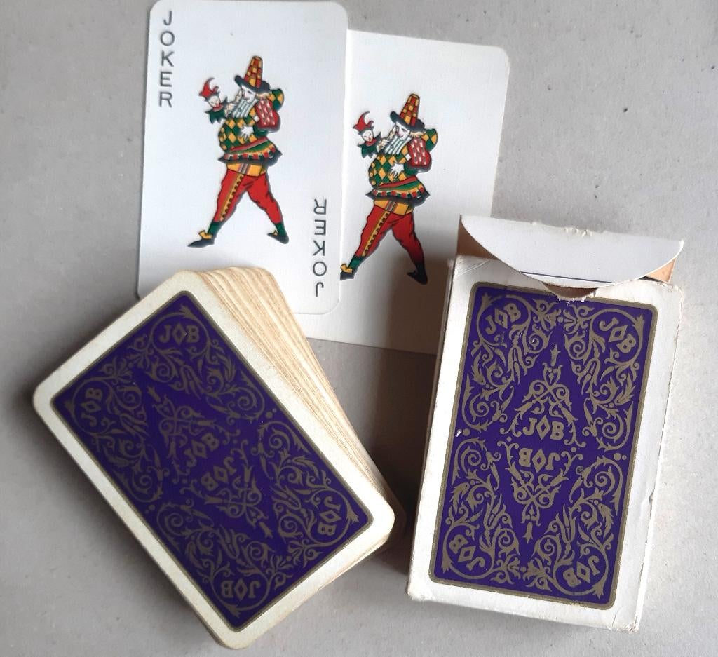 SPEELKAARTEN SIGARETTEN PAPIER JOB RECLAME TABAK TABAC, Enlèvement ou Envoi, Carte(s) à jouer