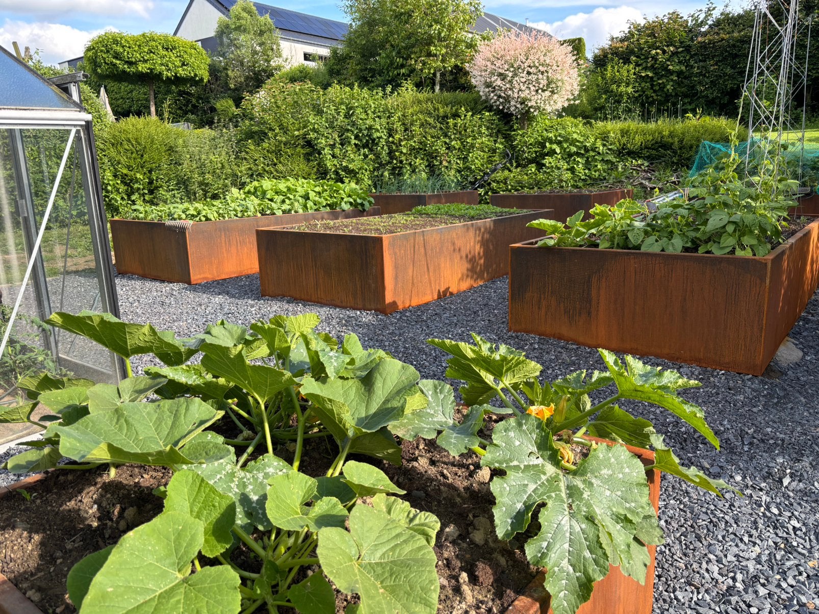 Toutes sortes de création en acier corten, Jardin & Terrasse, Enlèvement, Comme neuf