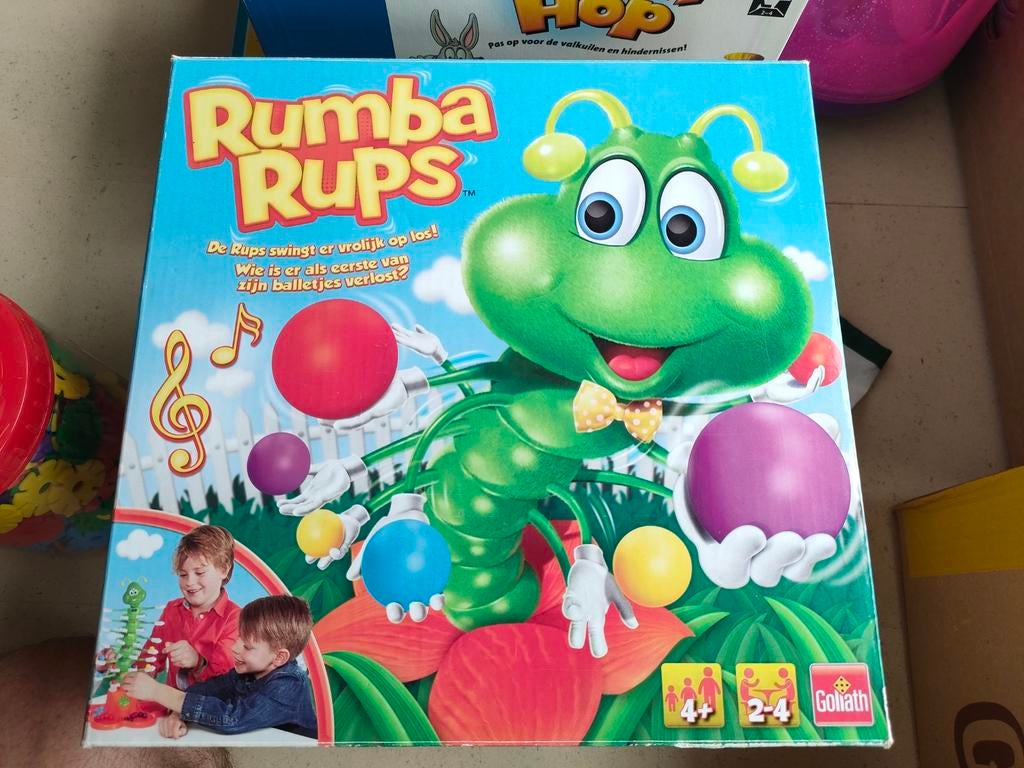 Rumba rups, Ophalen