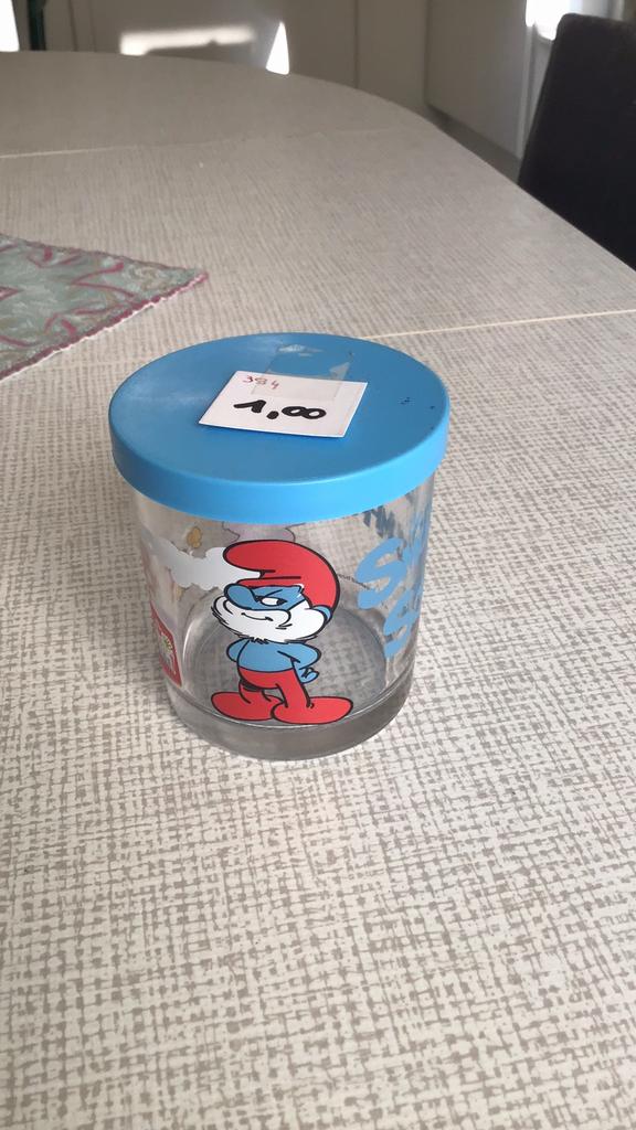 Smurf drinkglazen, Enlèvement, Comme neuf