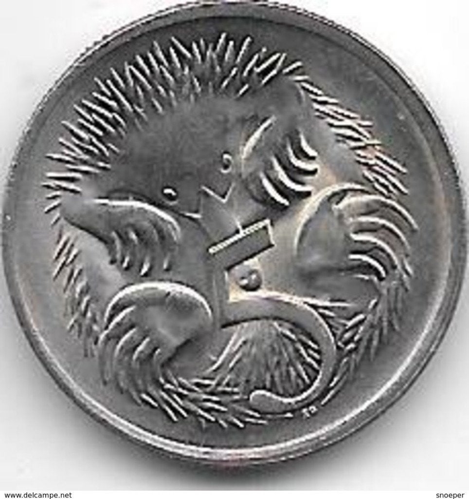 australia 5 cents 1982 km 64 bu, Timbres & Monnaies, Monnaies | Amérique, Envoi, Amérique du Sud, Monnaie en vrac
