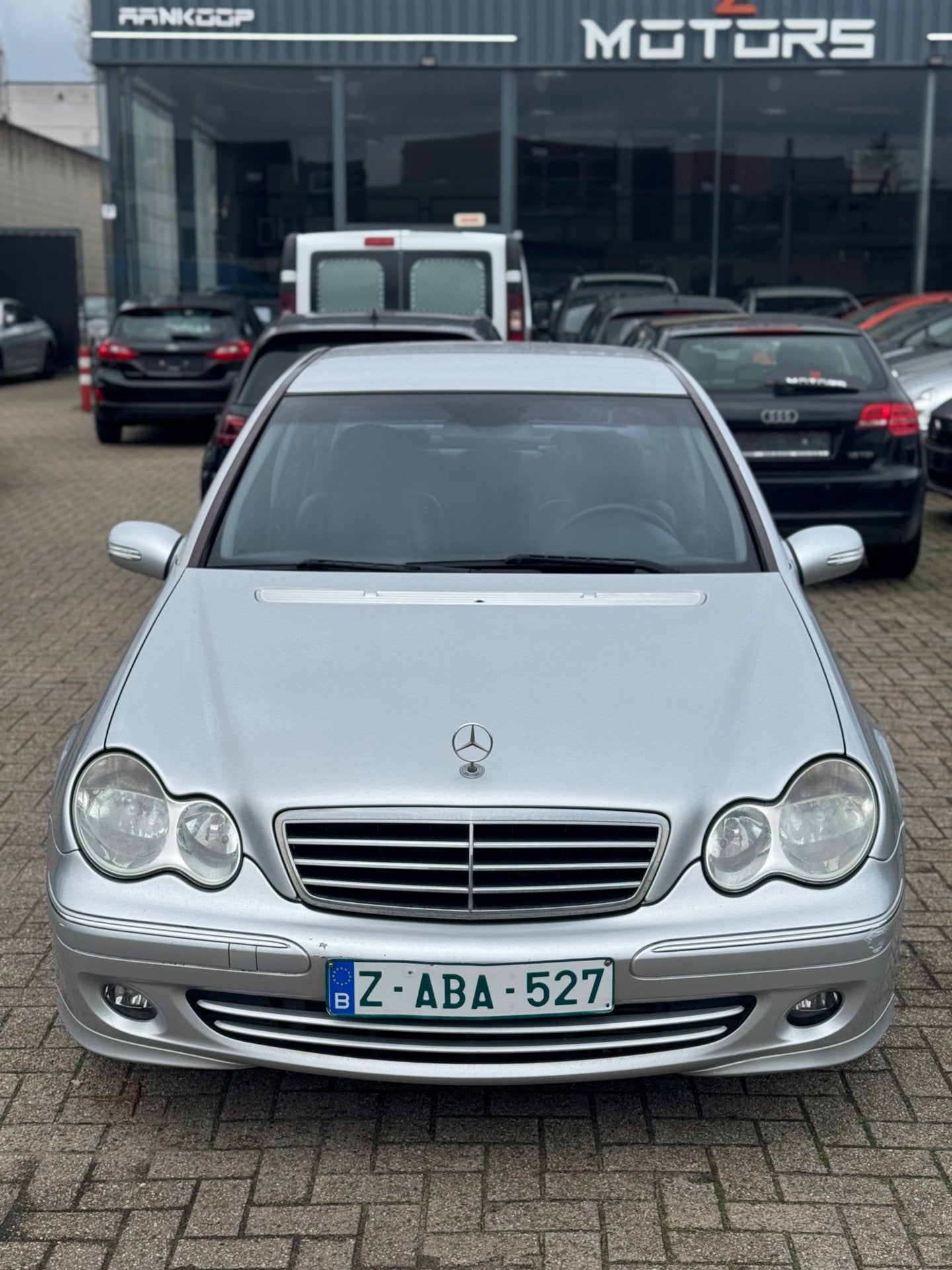 Mercedes C200 CDI | Automaat, Autos, Mercedes-Benz, Argent ou Gris, Achat, Entreprise, 1535 kg