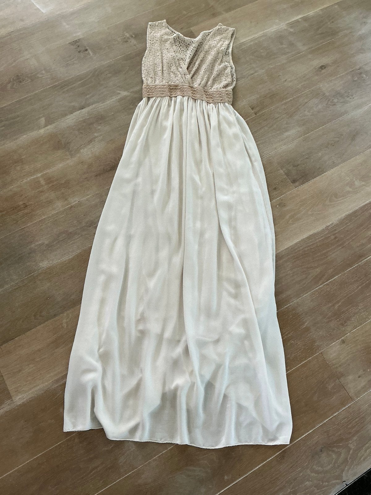 robe Amélie Amélie taille S impeccable, Enlèvement ou Envoi, Taille 36 (S), Beige, AMELIE&AMELIE