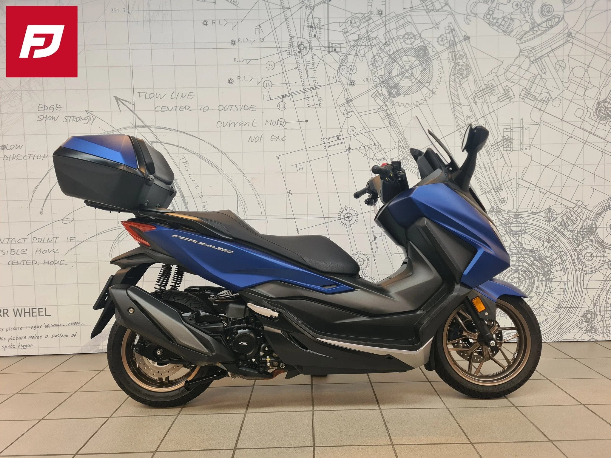 Honda NSS 350 Forza (année de construction 2023), 350 cm³, Scooter, Entreprise, 12 à 35 kW