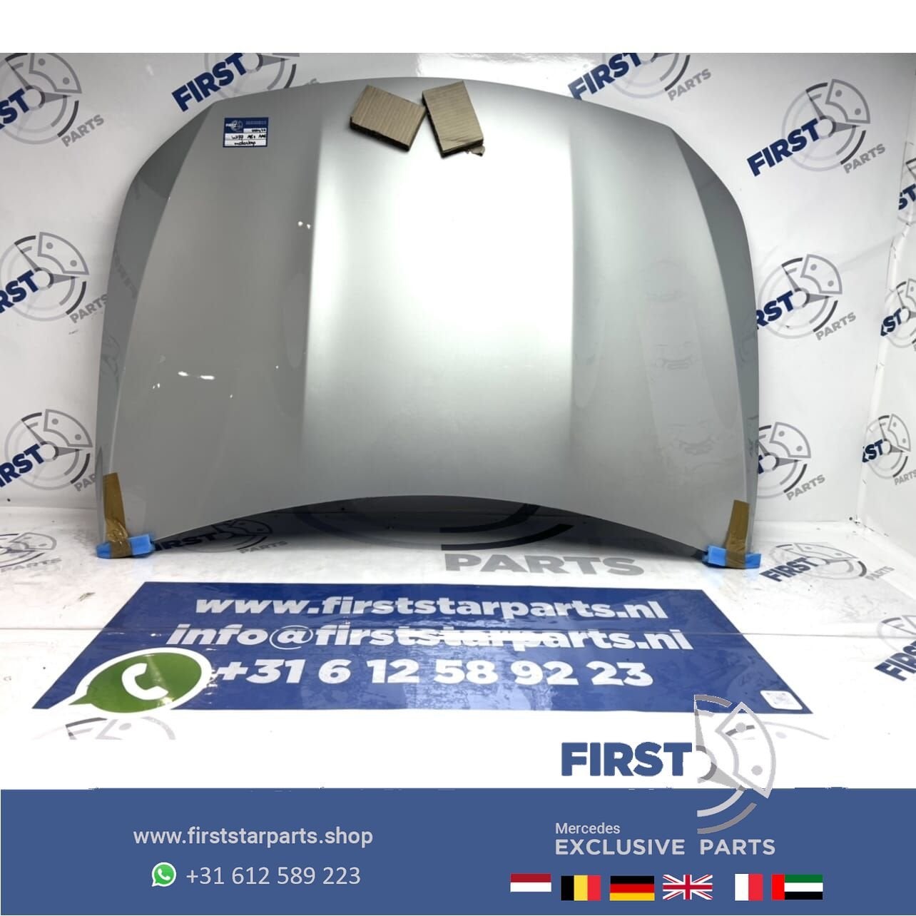 W177 V177 A KLASSE A45 S AMG MOTORKAP WIT ZILVER GRIJS ZWART, Utilisé, -, Capot moteur, Avant
